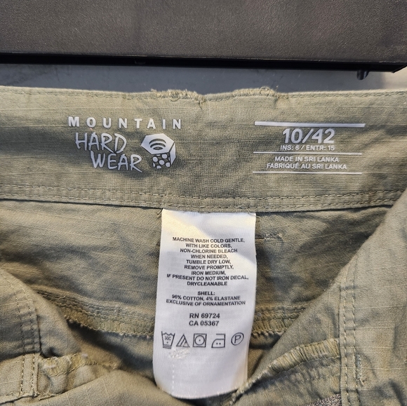 NWOT Womens Sz 10 Green Short - Picture 3 of 5